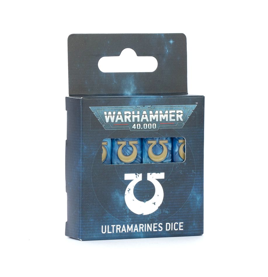 Warhammer 40k - Ultramarine Dice