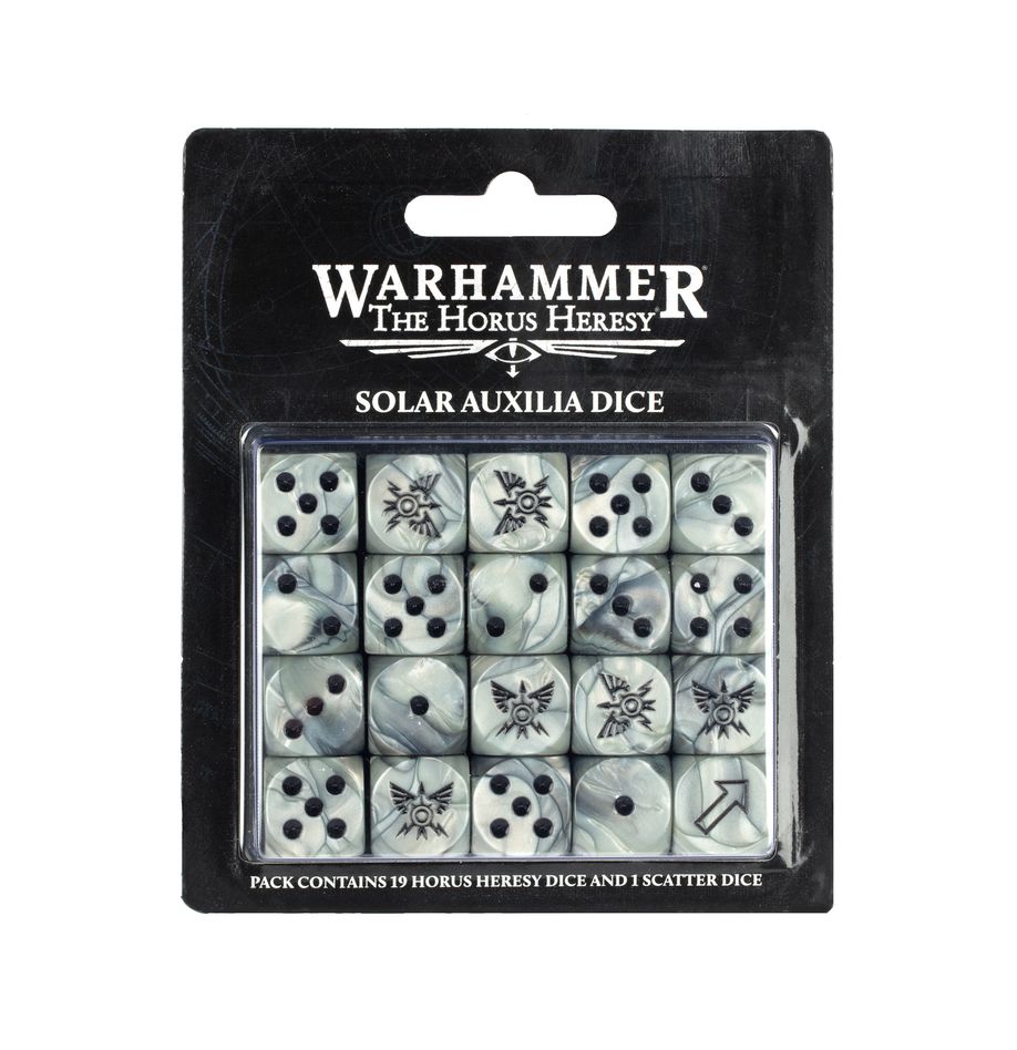 Warhammer: The Horus Heresy - Solar Auxilia Dice - Golden Apple Comics