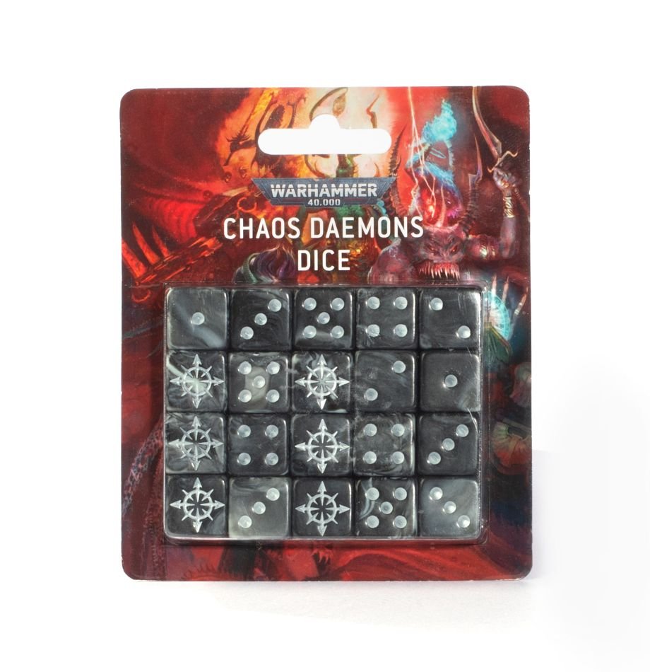 Warhammer 40K: Chaos Daemons - Dice Set