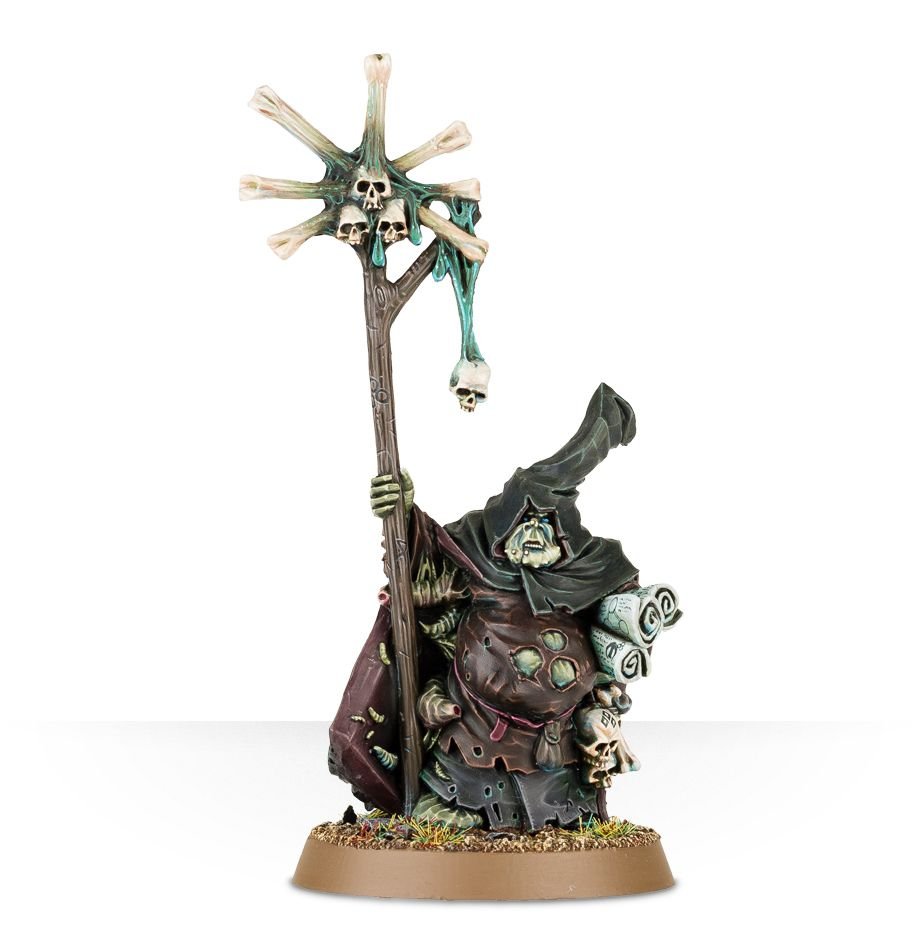 Warhammer: Maggotkin of Nurgle - Rotbringers Sorcerer