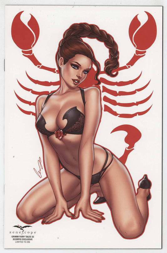 Grimm Fairy Tales 32 Zenescope 2019 NM- 9.2 Elias Chatzoudis Scorpio Variant GGA