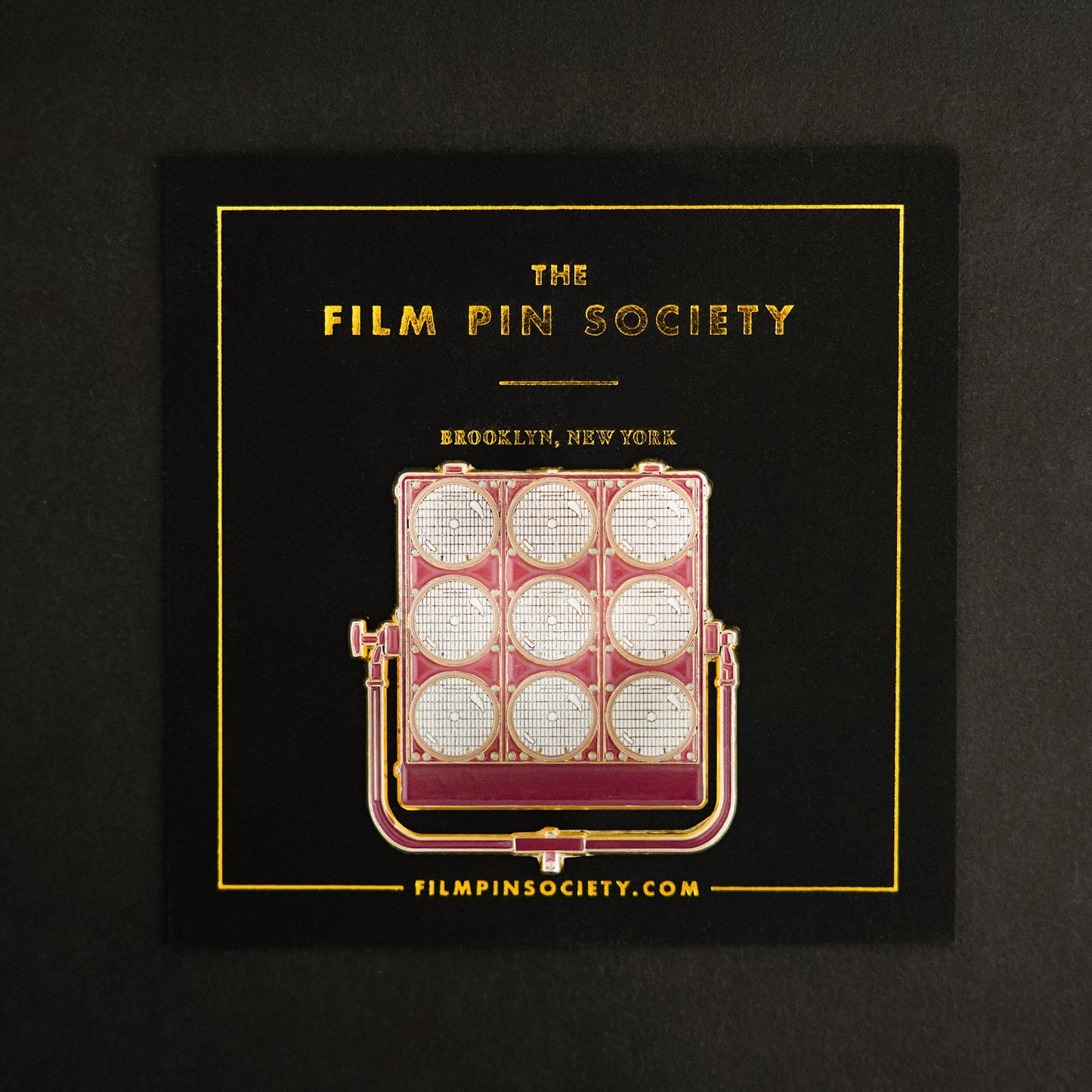 9 Light Enamel Pin (Glow in the Dark)