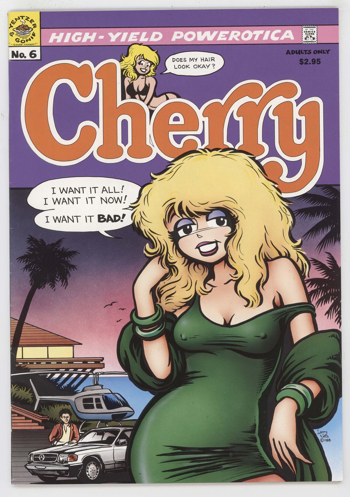 Cherry Poptart 6 Last Gasp 1988 VF Larry Welz GGA