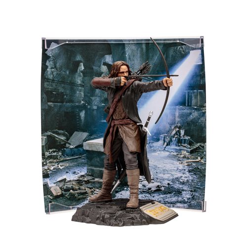 McFarlane Toys Movie Maniacs WB 100: The Lord of the Rings Aragorn Wave 5 Limited Edition 6-Inch Scale Posed Figure