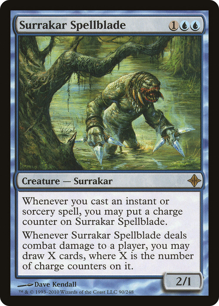 Surrakar Spellblade (ROE-090) - Rise of the Eldrazi Foil