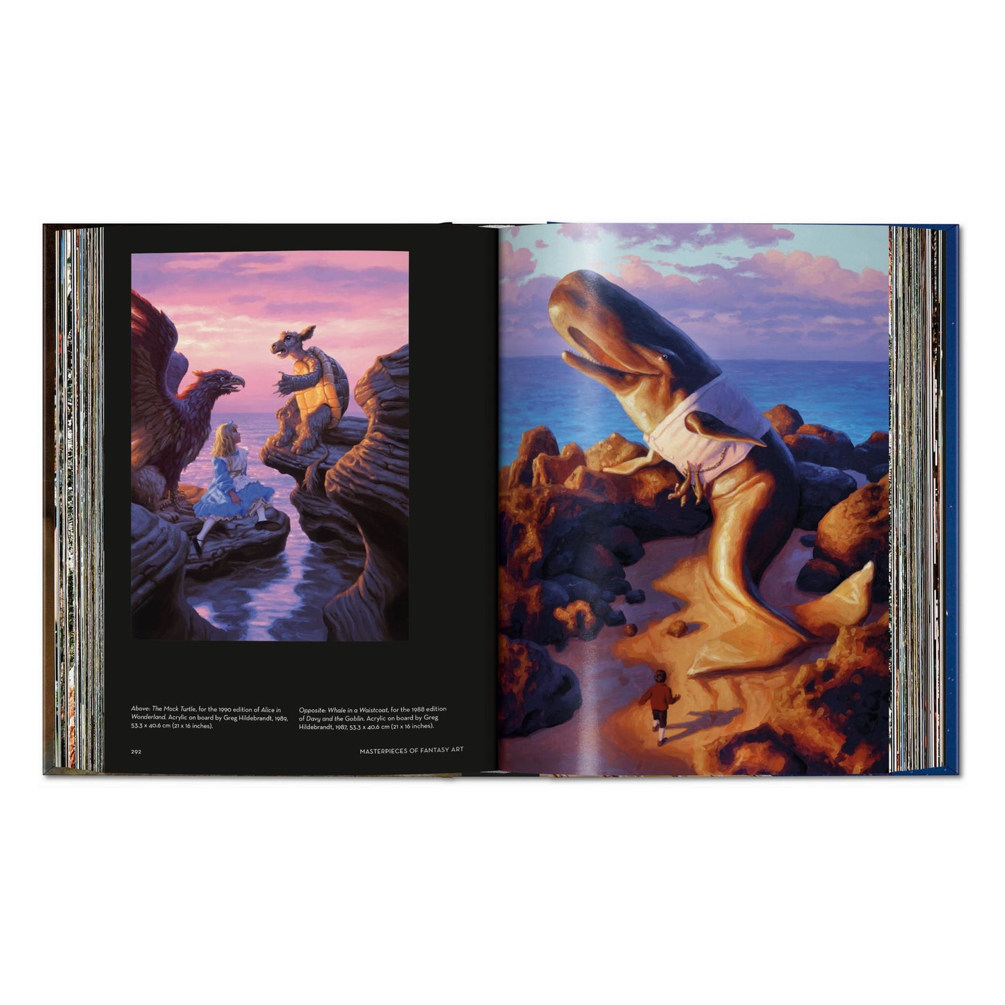 Masterpieces of Fantasy Art. 45th Ed. (German, French, English)