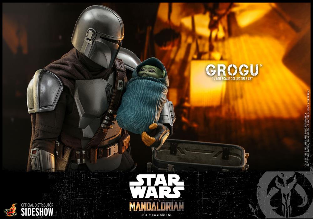 Star Wars The Mandalorian Grogu 1:6 Set