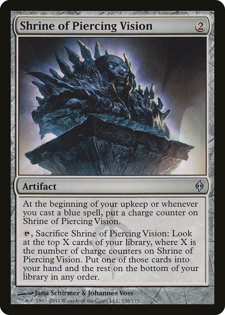 Shrine of Piercing Vision (NPH-156) - New Phyrexia Foil