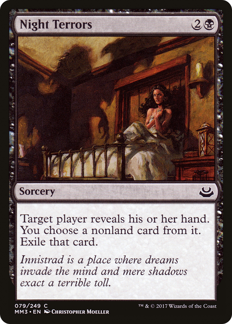 Night Terrors (MM3-079) - Modern Masters 2017 Foil