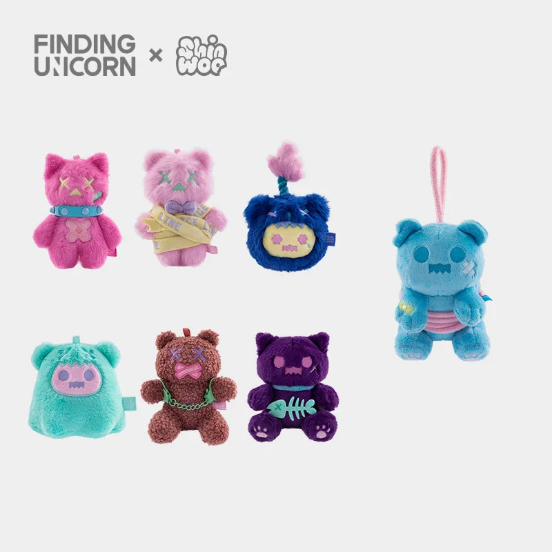 F.UN X ShinWoo Baddy Bear Town Series Plush Blind Box