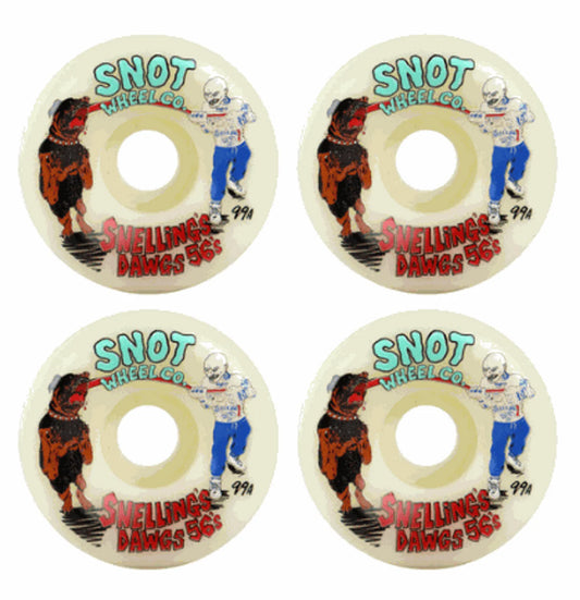 SNOT SNELLINGS DOGS CONICAL 56MM SKATEBOARD WHEELS