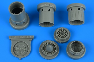 Aires 4852 1/48 Kfir C2/C7/F21 Exhaust Nozzle For KIN (Resin)