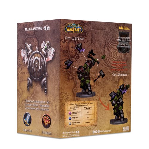 McFarlane Toys World of Warcraft Wave 1 1:12 Posed Figure - Choose a Figure