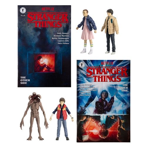 McFarlane Toys Stranger Things Page Punchers Wave 1 3-Inch Action Figure 2-Pack with Comic Book