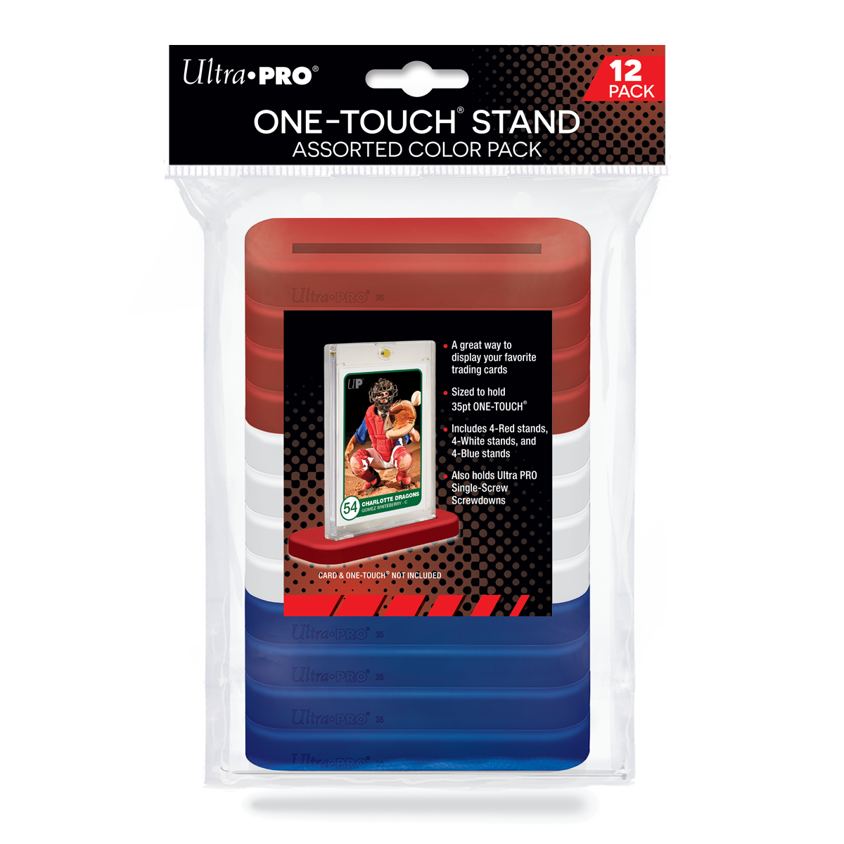Ultra PRO: One-Touch Stand - 35pt (Assorted Color 12-pack)