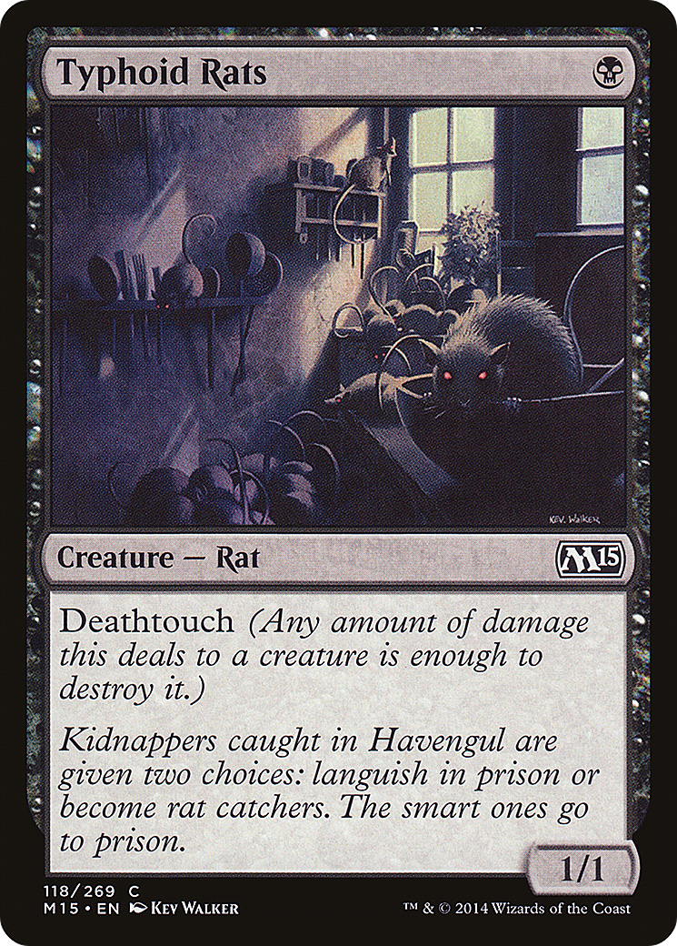 Typhoid Rats (M15-118) - Magic 2015