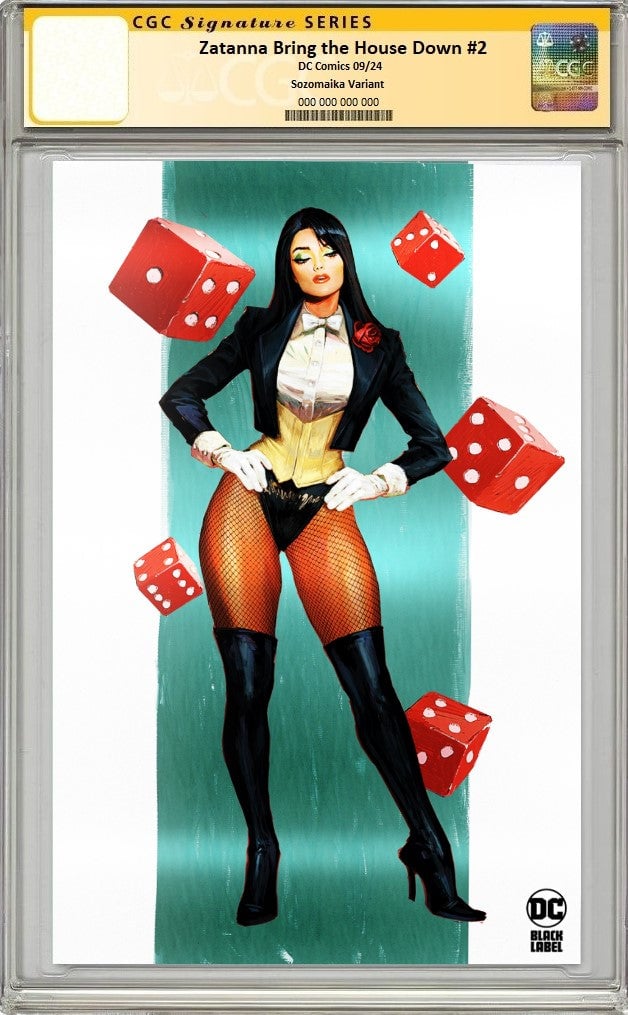 Zatanna Bring Down The House #2 (Of 5) Sozomaika Virgin Foil Variant GGA (07/24/2024) Dc