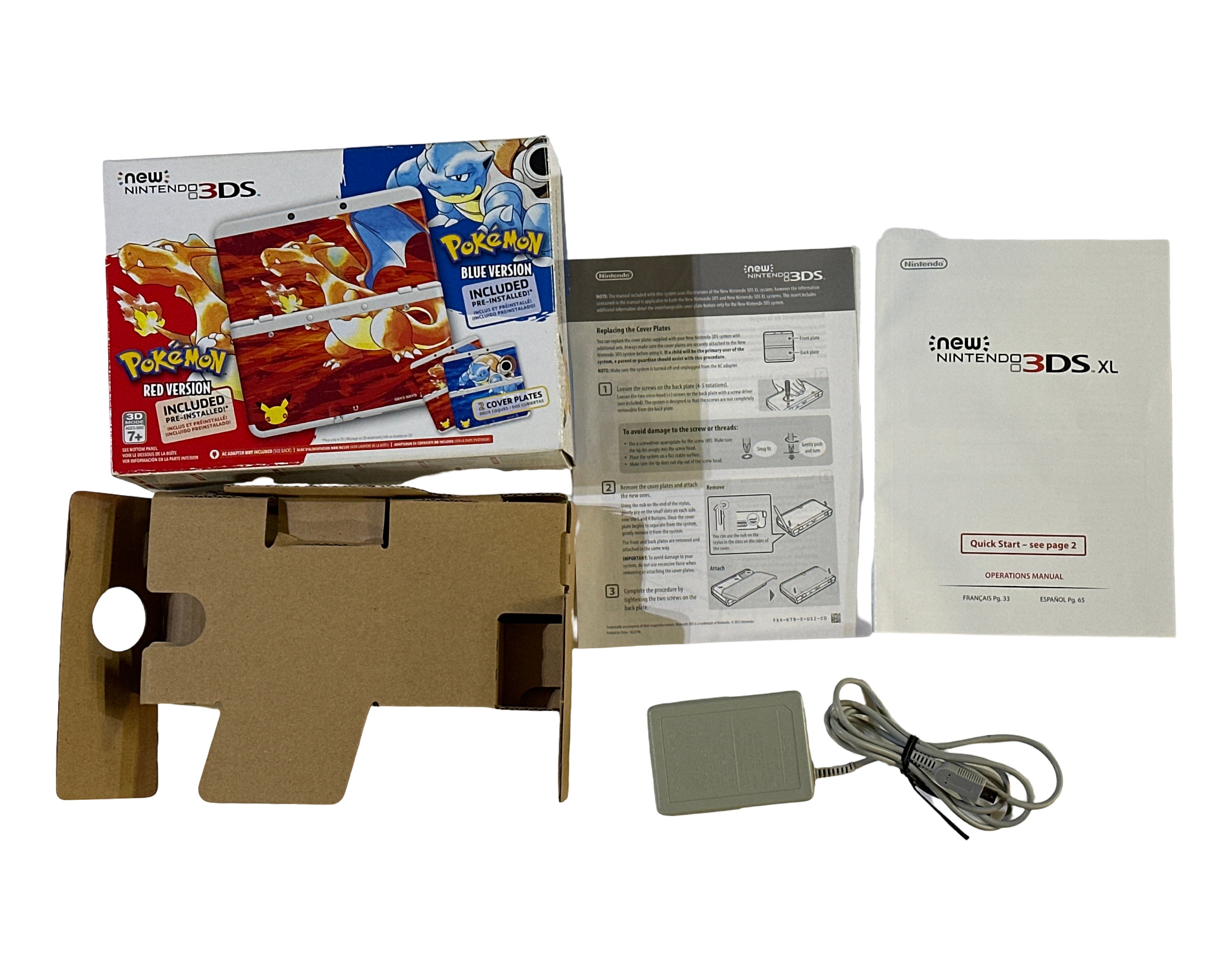 New Nintendo 3DS Pokemon 20th Anniversary Edition - Nintendo 3DS