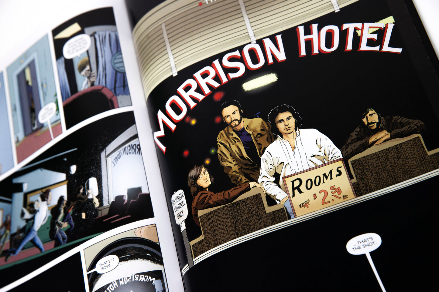 The Doors: Morrison Hotel - Deluxe Book - Golden Apple Comics