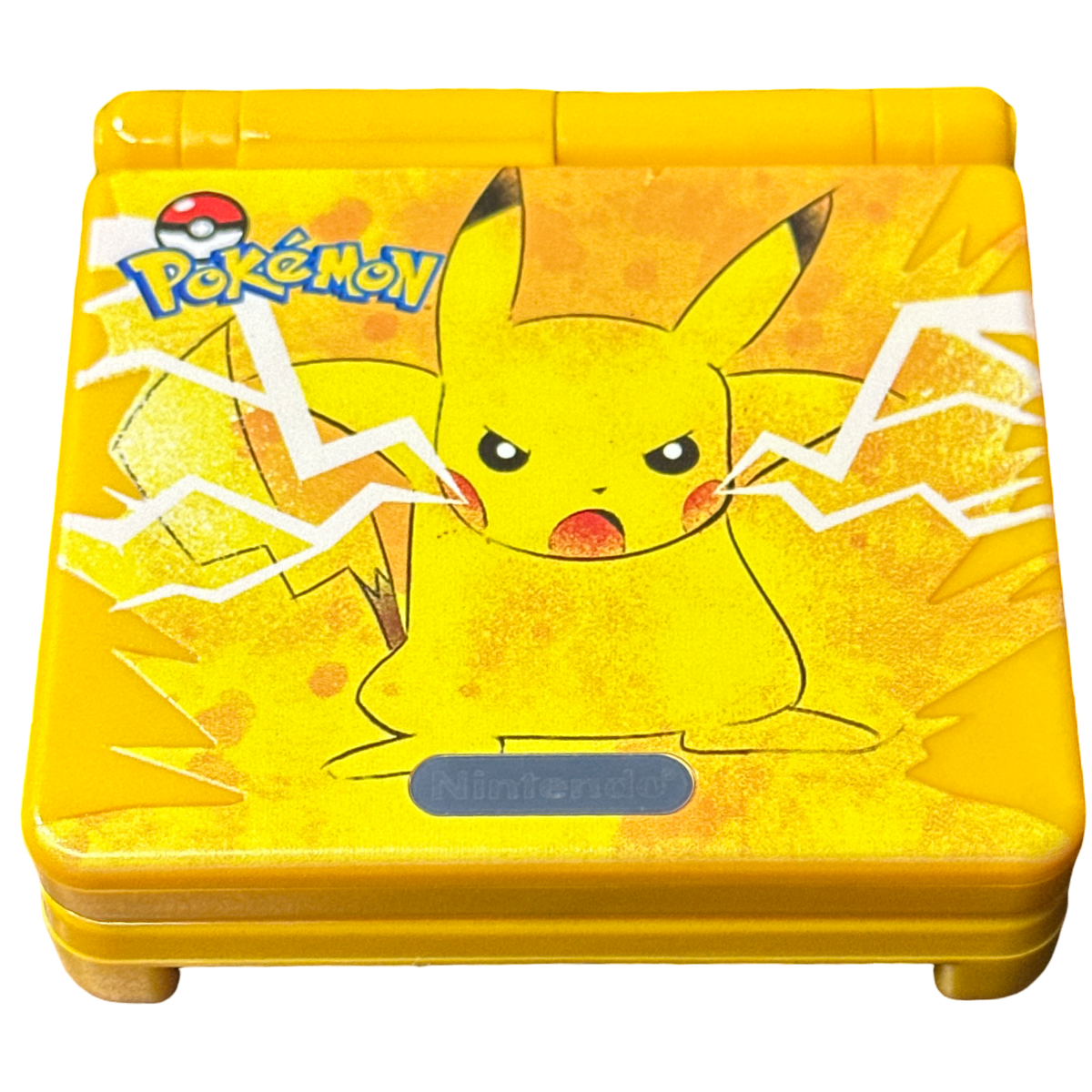 Modded Pikachu Gameboy Advance SP Console