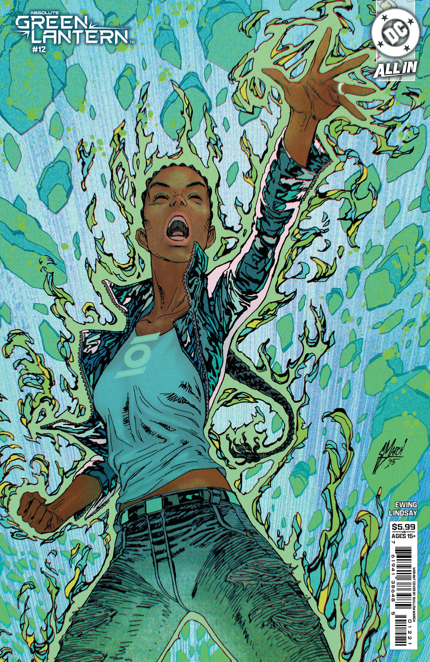 Absolute Green Lantern #12 B Guillem March Variant (03/04/2026) Dc - Golden Apple Comics