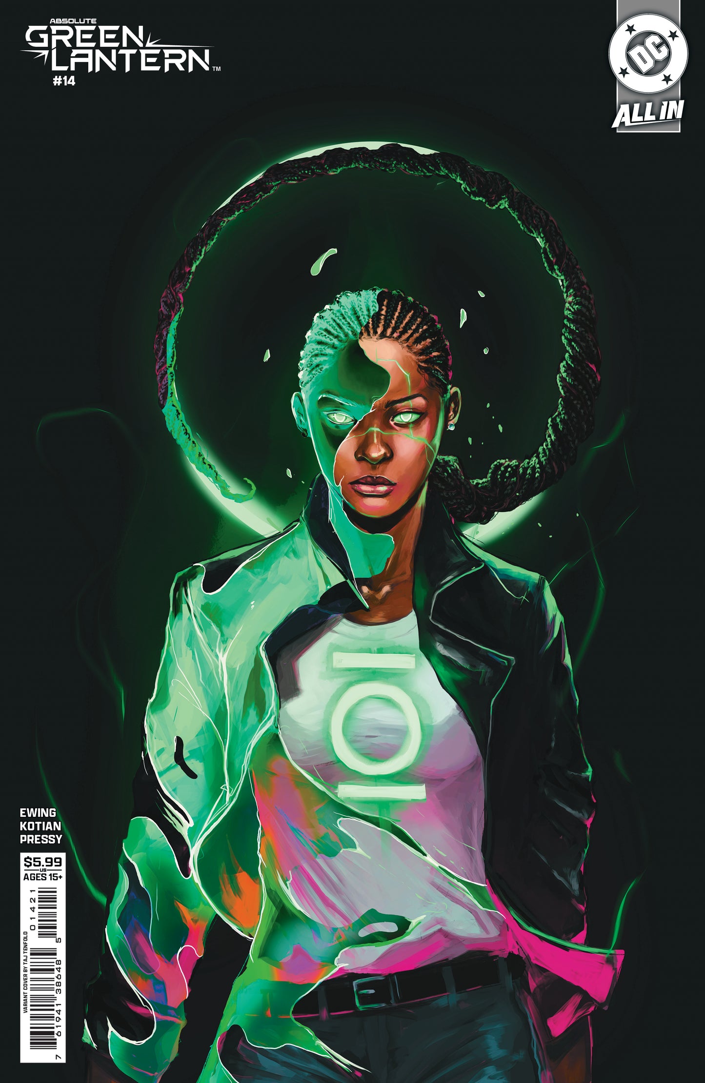 Absolute Green Lantern #14 B Taj Tenfold Variant (05/06/2026) Dc - Golden Apple Comics