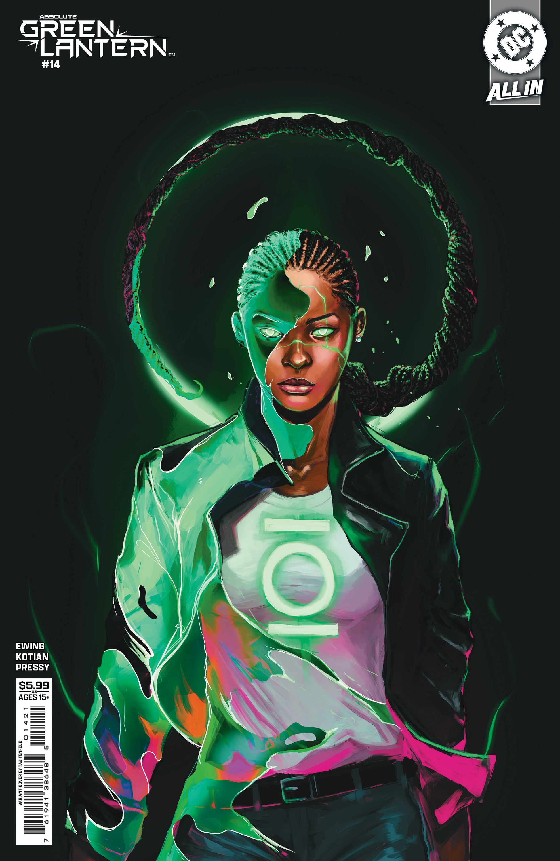 Absolute Green Lantern #14 B Taj Tenfold Variant (05/06/2026) Dc - Golden Apple Comics