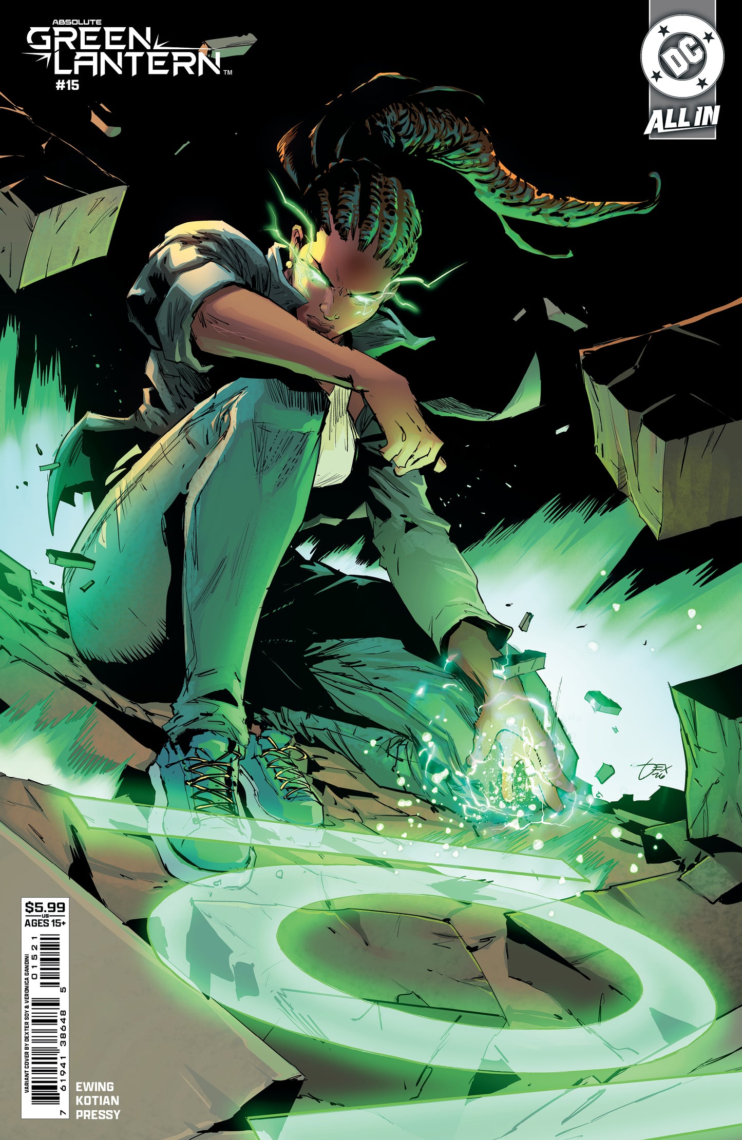 Absolute Green Lantern #15 B Dexter Soy Variant (06/03/2026) Dc - Golden Apple Comics