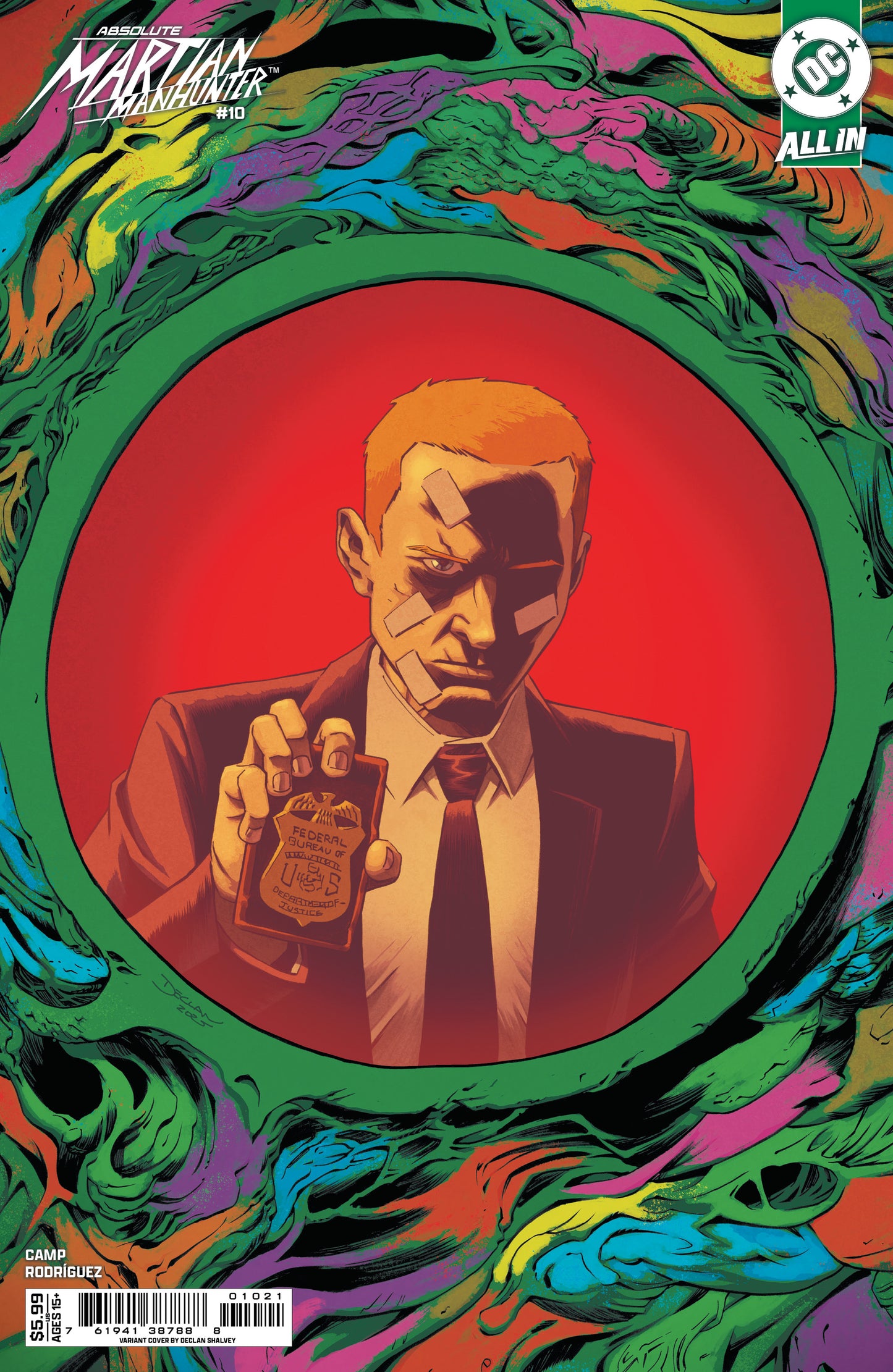 Absolute Martian Manhunter #10 B Declan Shalvey Variant (03/25/2026) Dc - Golden Apple Comics