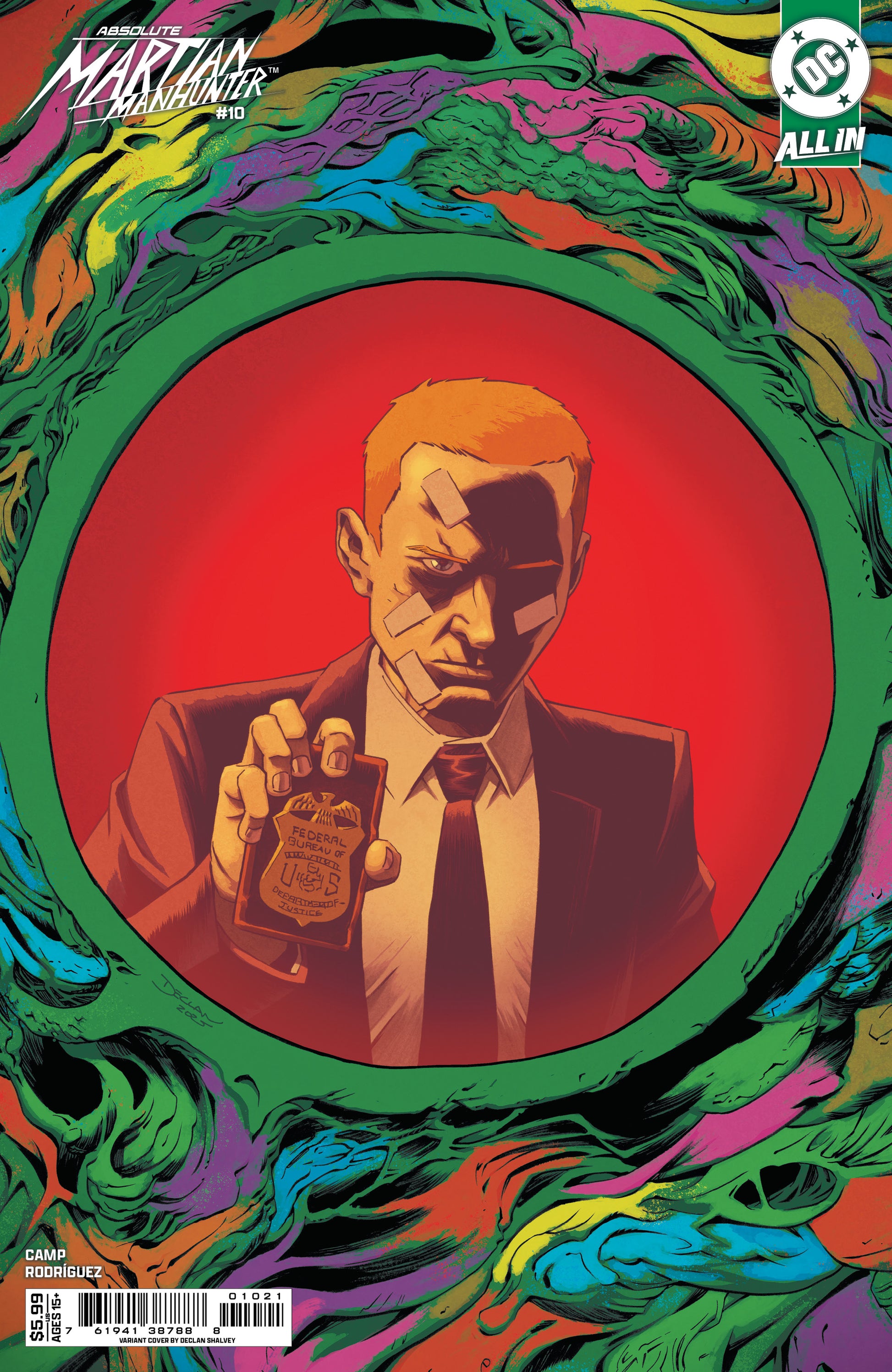 Absolute Martian Manhunter #10 B Declan Shalvey Variant (03/25/2026) Dc - Golden Apple Comics