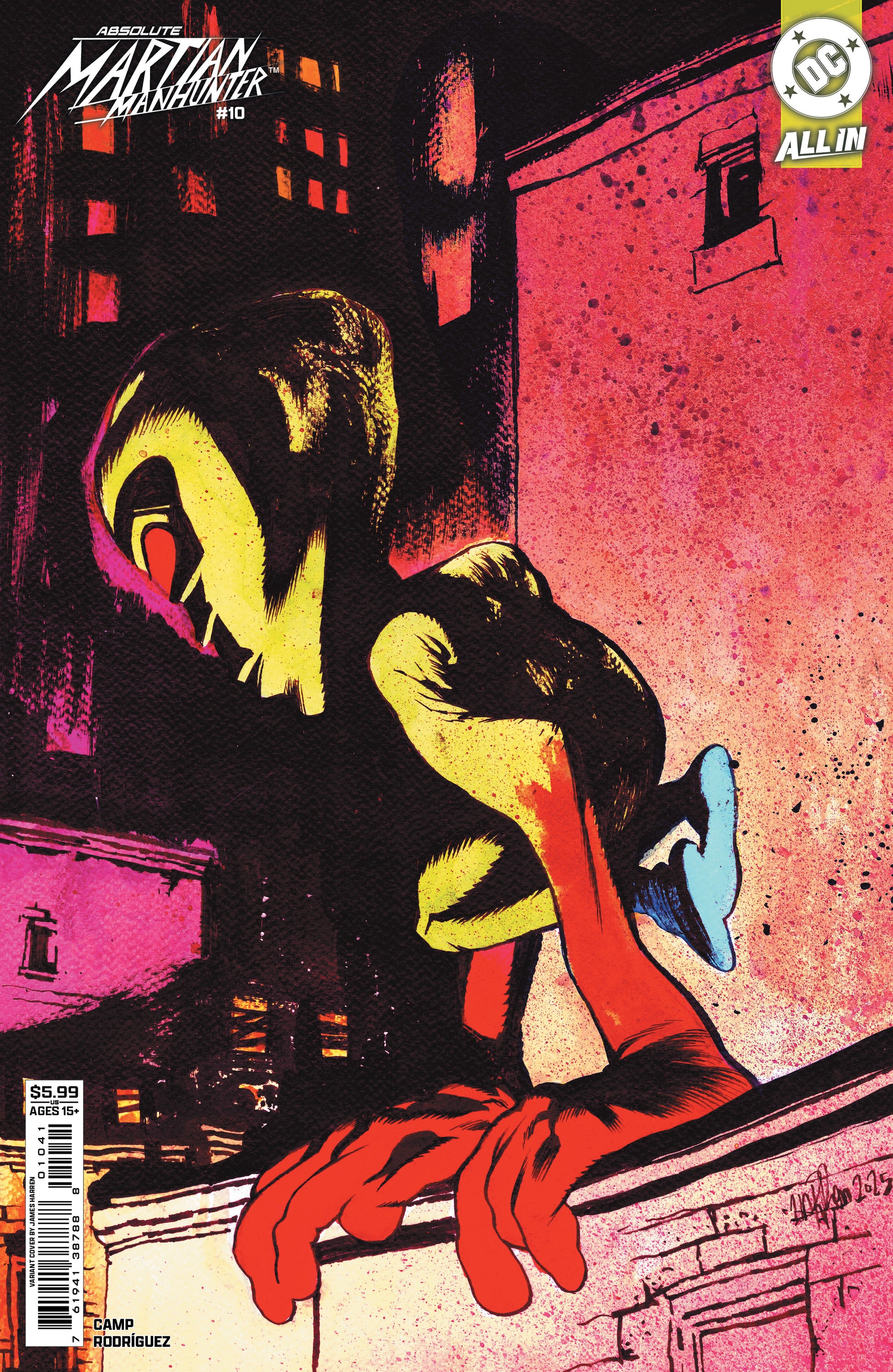 Absolute Martian Manhunter #10 D James Harren Variant (03/25/2026) Dc - Golden Apple Comics