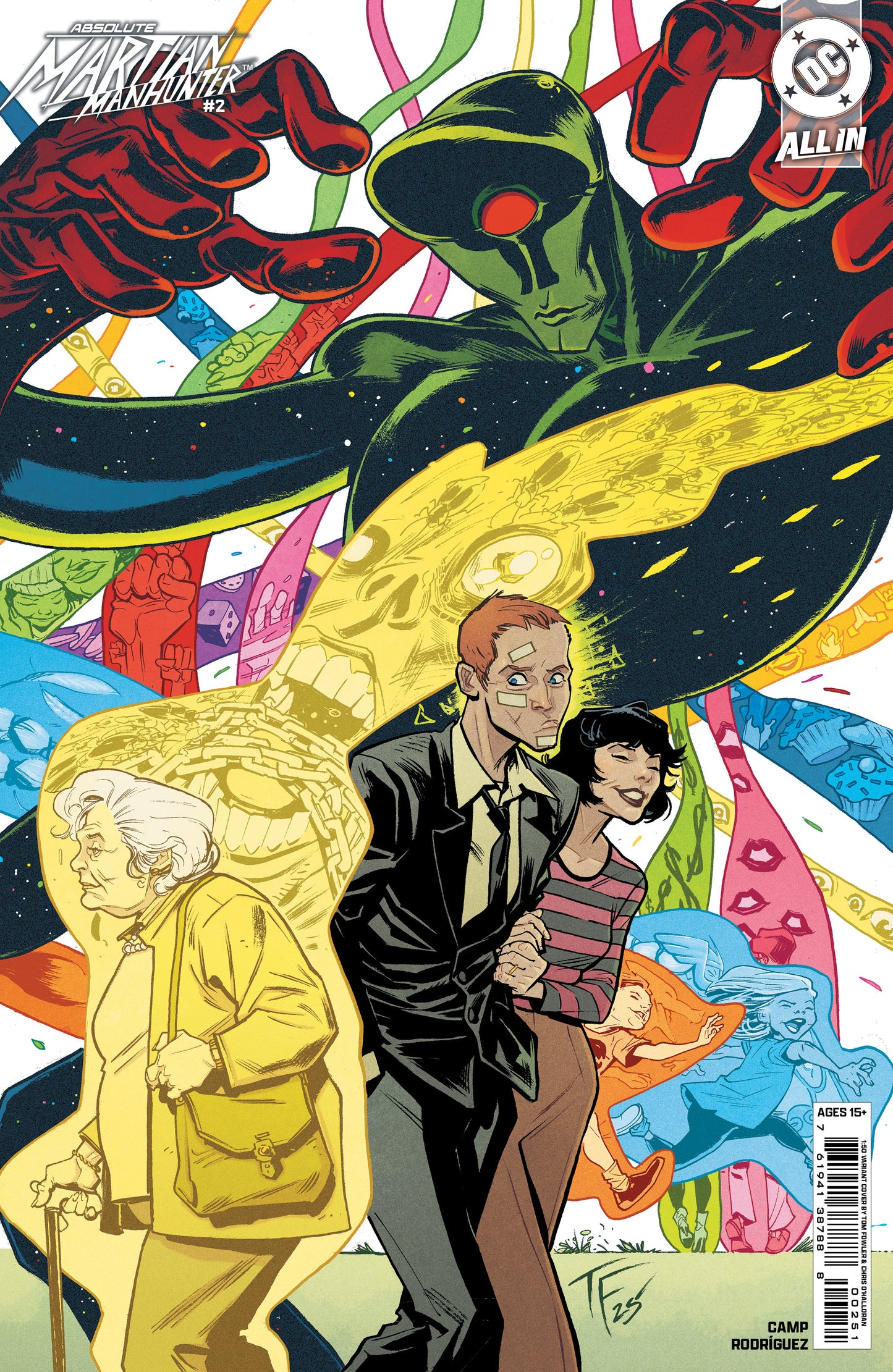 Absolute Martian Manhunter #2 (Of 6) A1 Cover Set Of 6 1:25 1:50 (04/23/2025) Dc