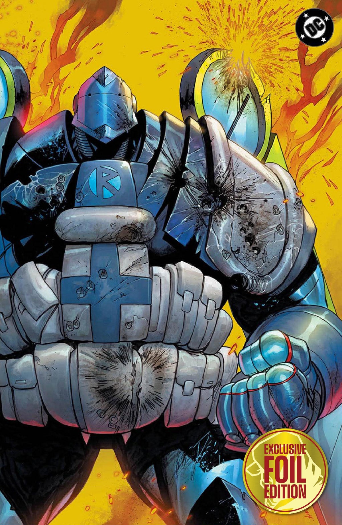 [GOLD FOIL] ABSOLUTE BATMAN #20 TYLER KIRKHAM ROBIN CONVENTION EXCLUSIVE VIRGIN VAR (07/29/2026) - Golden Apple Comics