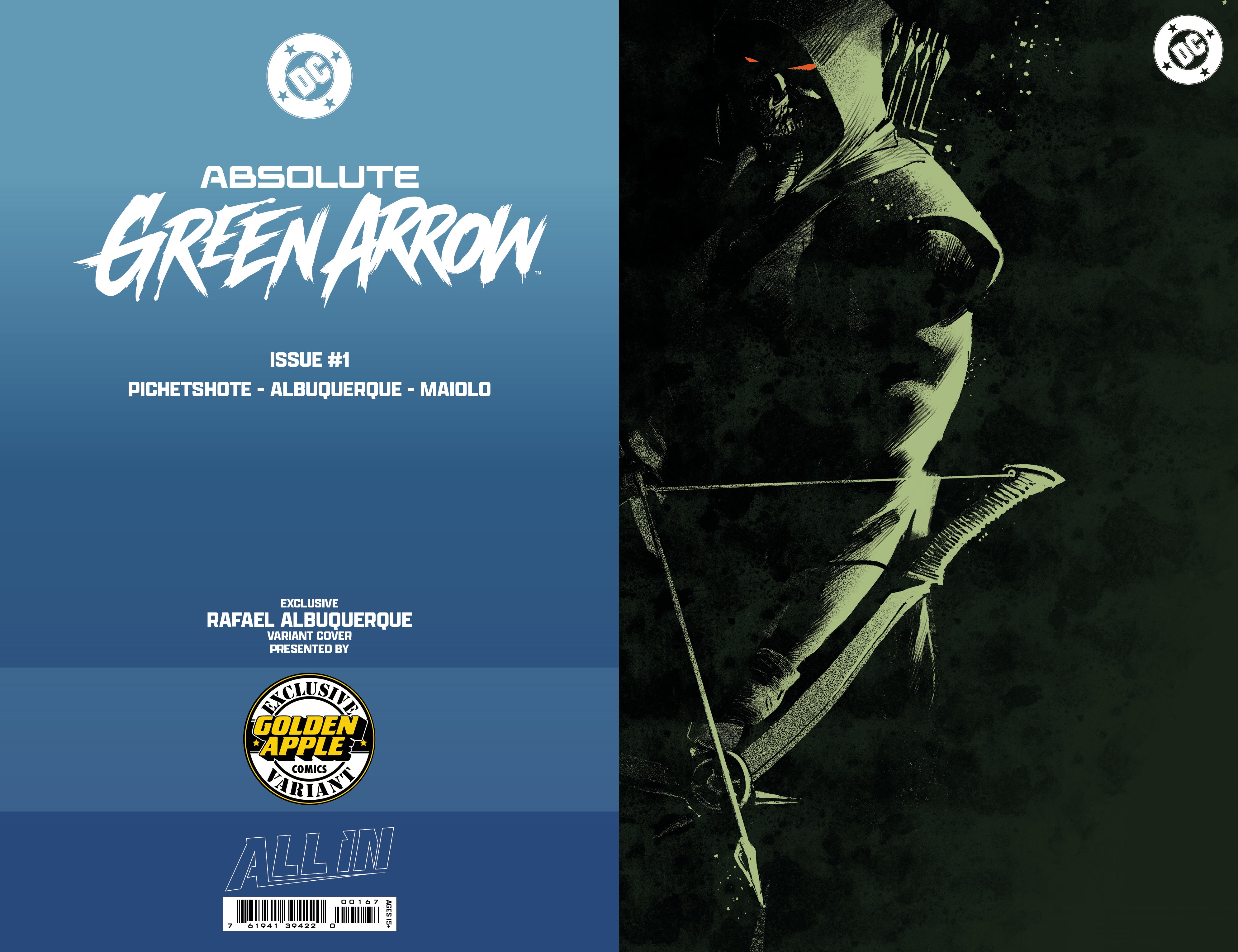 Absolute Green Arrow #1 (Of 6) Rafael Albuquerque Virgin Variant (05/2