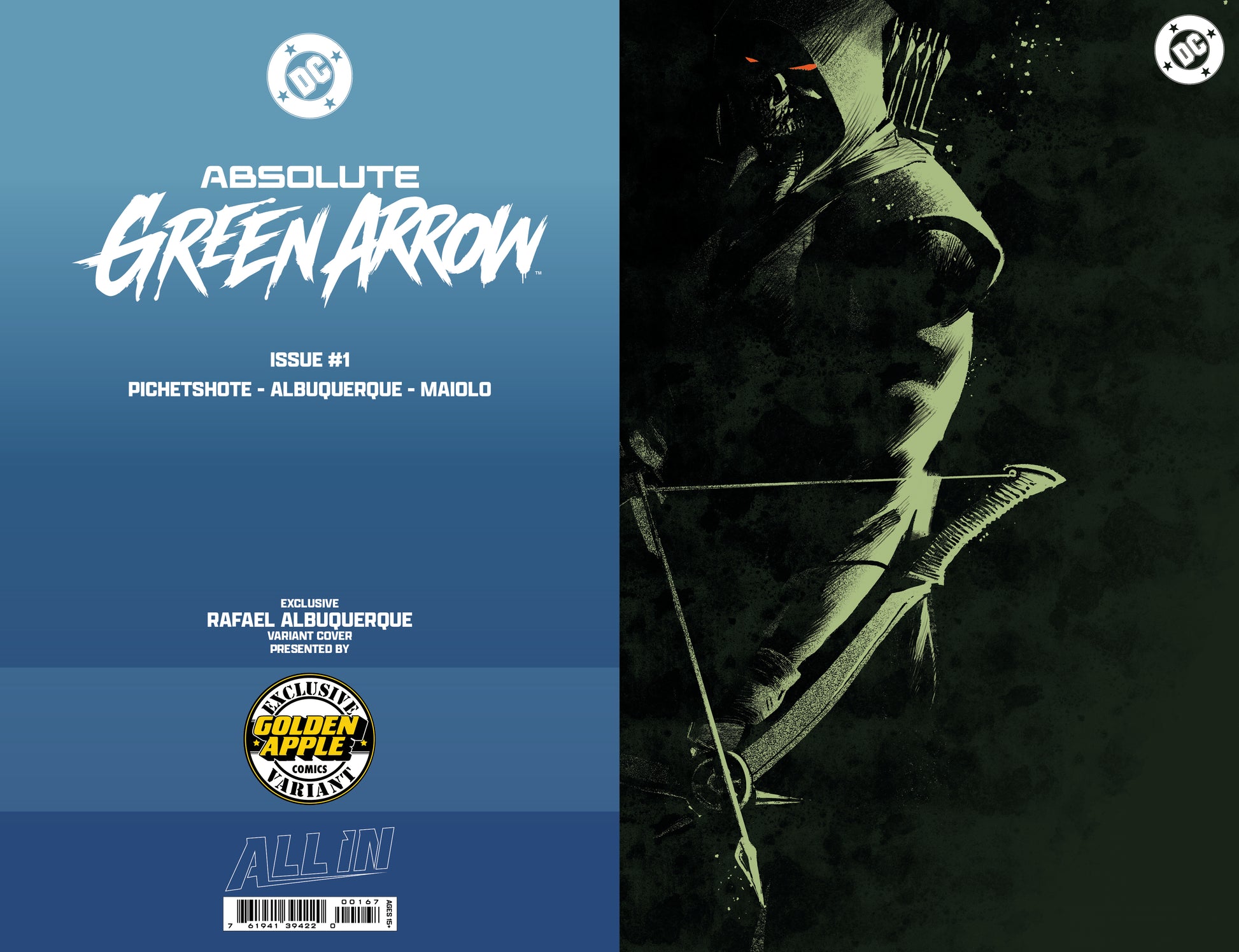 Absolute Green Arrow #1 (Of 6) Rafael Albuquerque Virgin Variant (05/20/2026) Dc - Golden Apple Comics