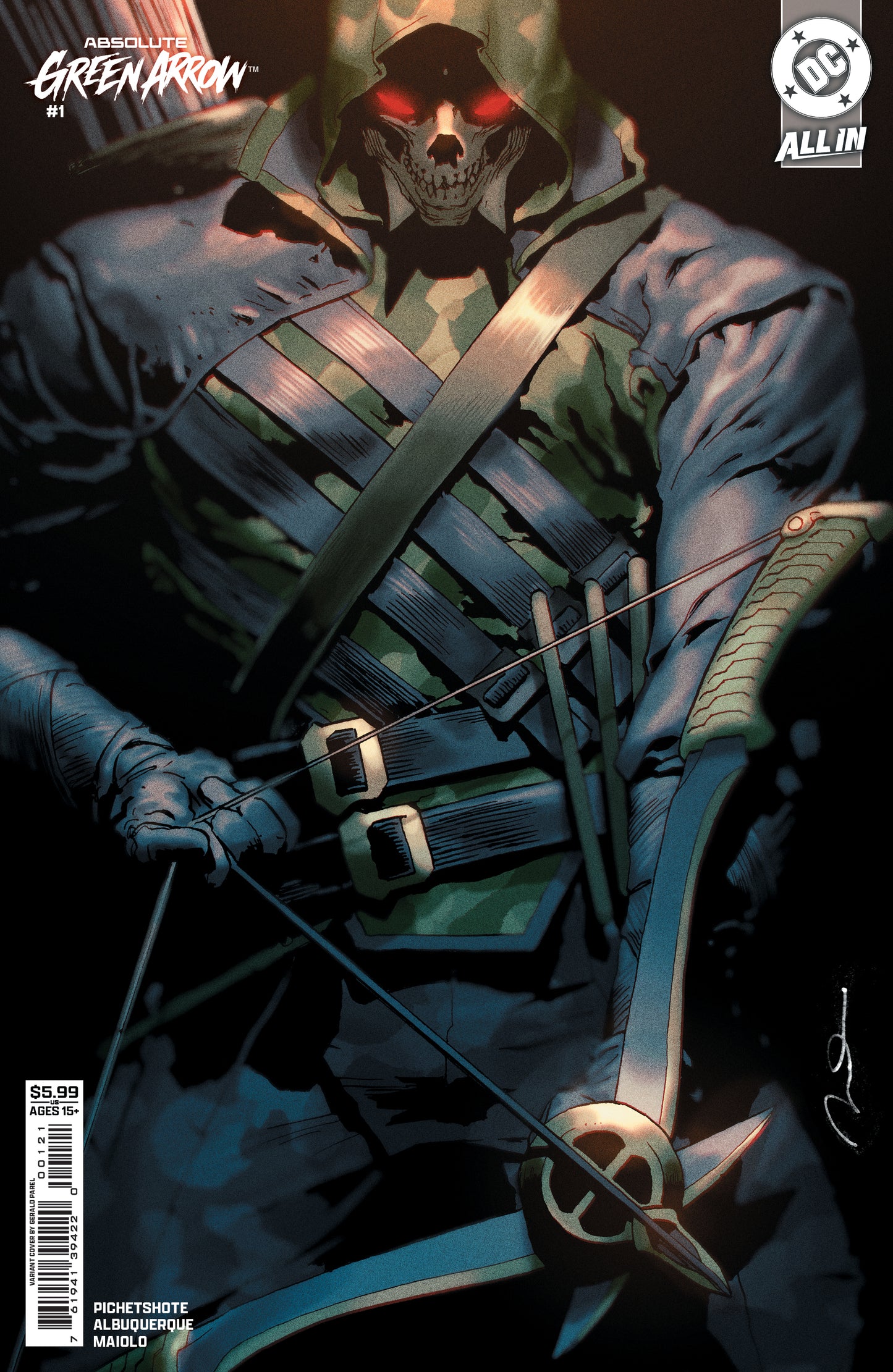 Absolute Green Arrow #1 (Of 6) B Gerald Parel Variant (05/20/2026) Dc - Golden Apple Comics
