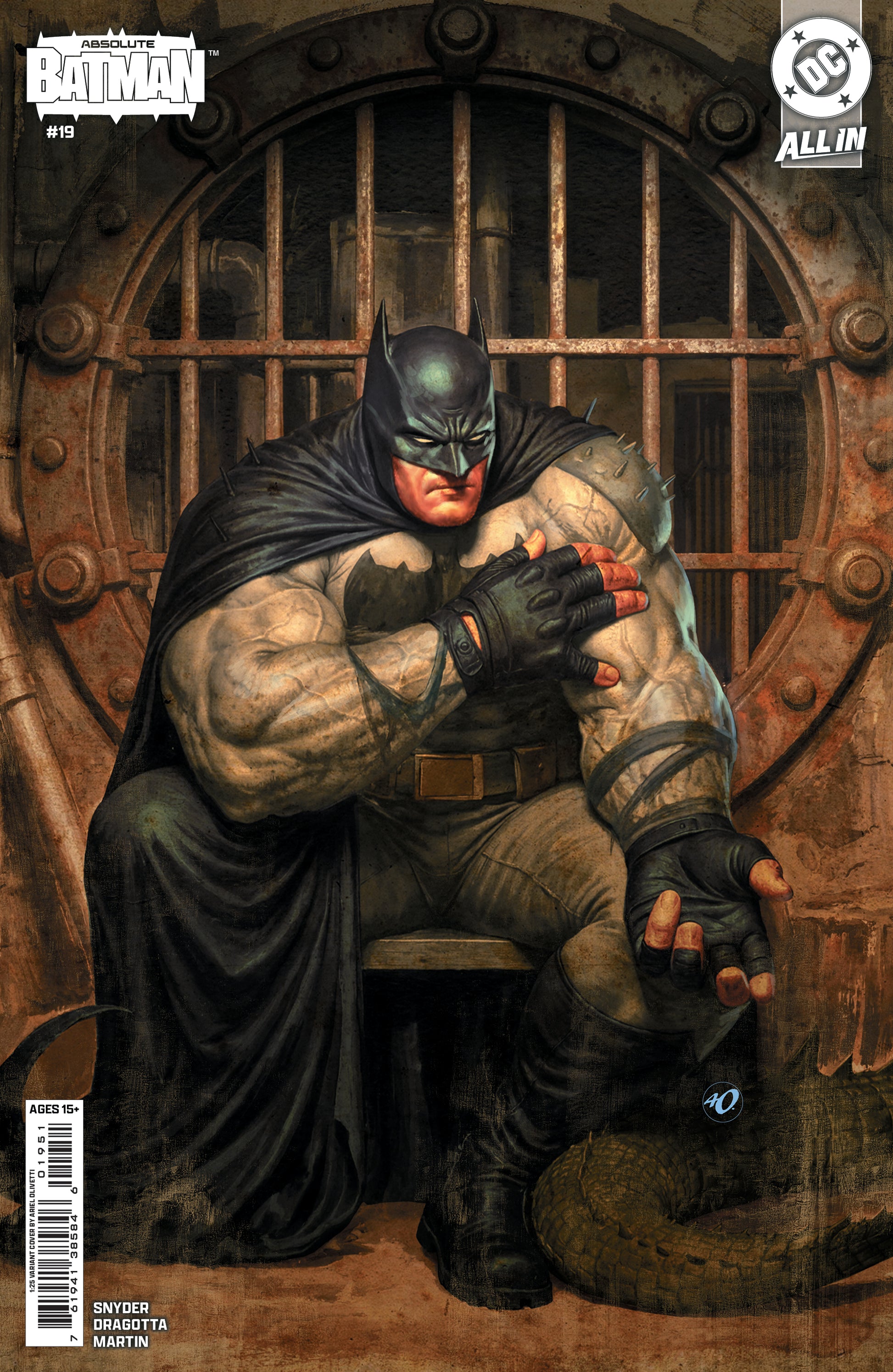 Absolute Batman #19 E 1:25 Ariel Olivetti Variant (04/15/2026) Dc - Golden Apple Comics