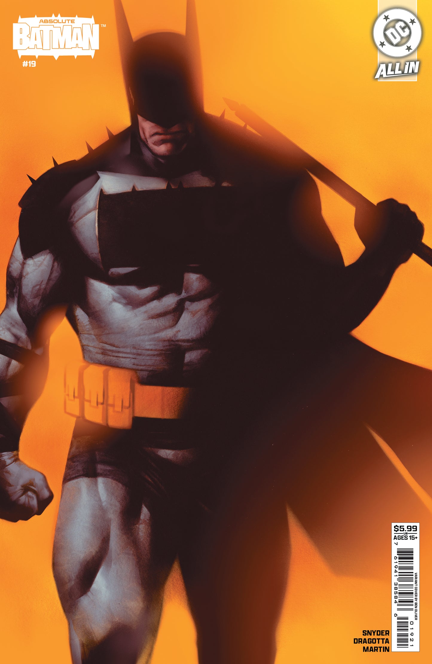 Absolute Batman #19 B Ben Oliver Variant (04/15/2026) Dc - Golden Apple Comics