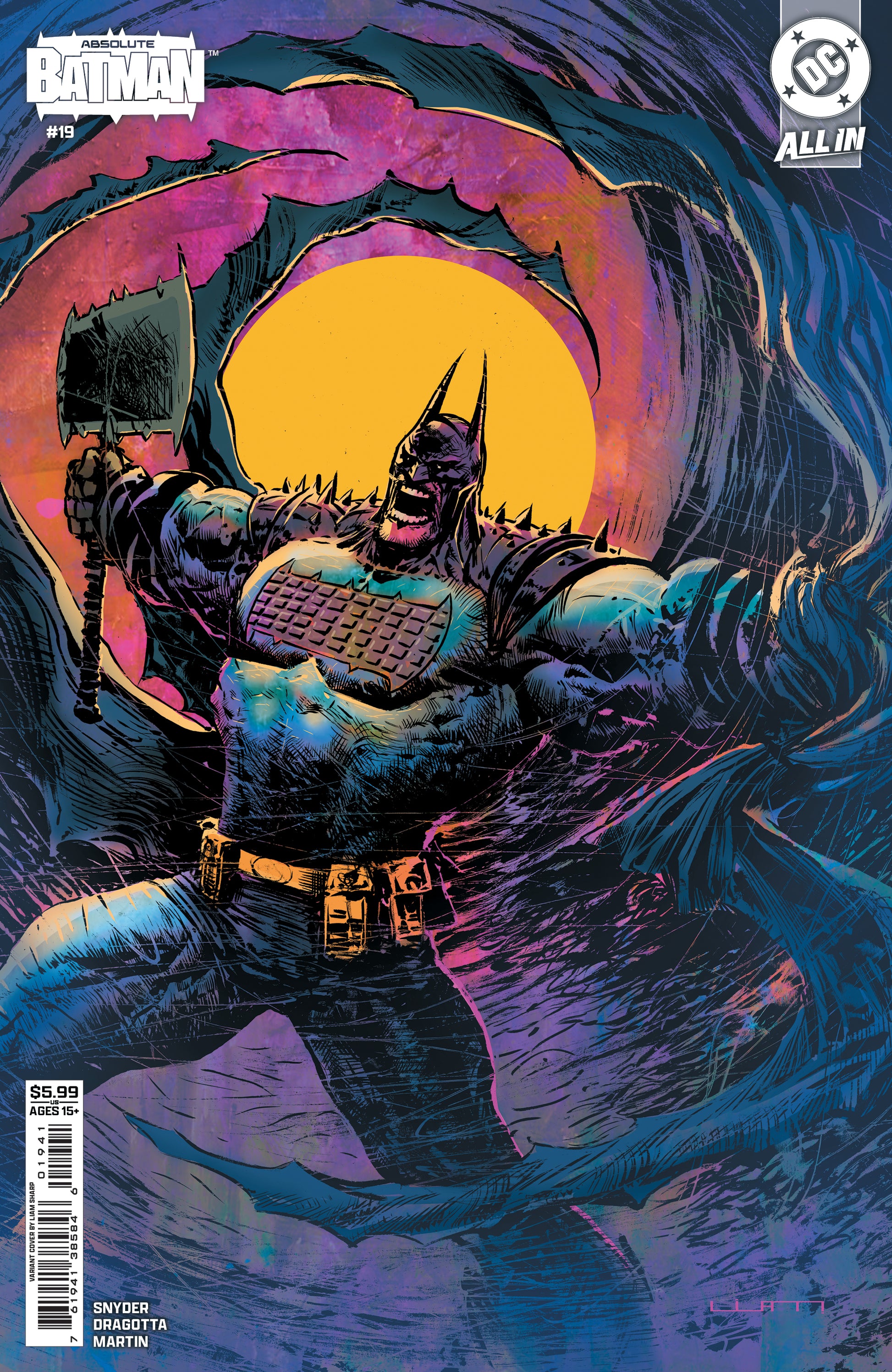Absolute Batman #19 D Liam Sharp Variant (04/15/2026) Dc - Golden Apple Comics