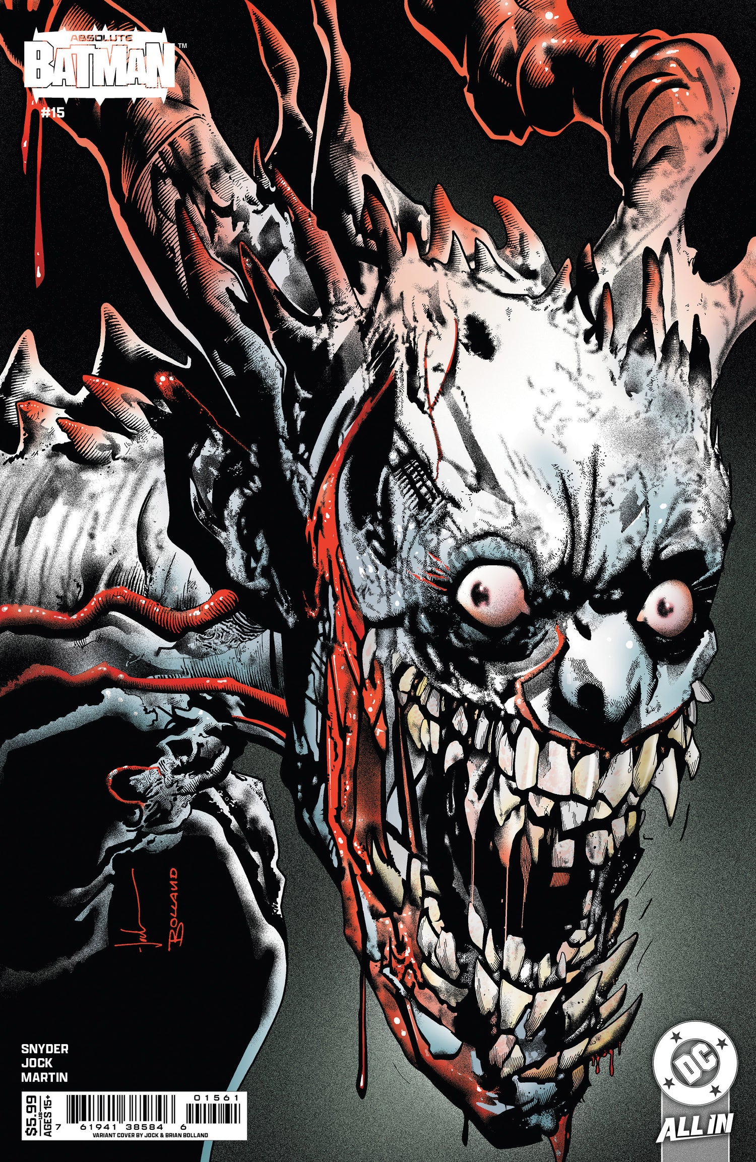 Absolute Batman #15 D Brian Bolland Variant (12/10/2025) Dc - Golden Apple Comics