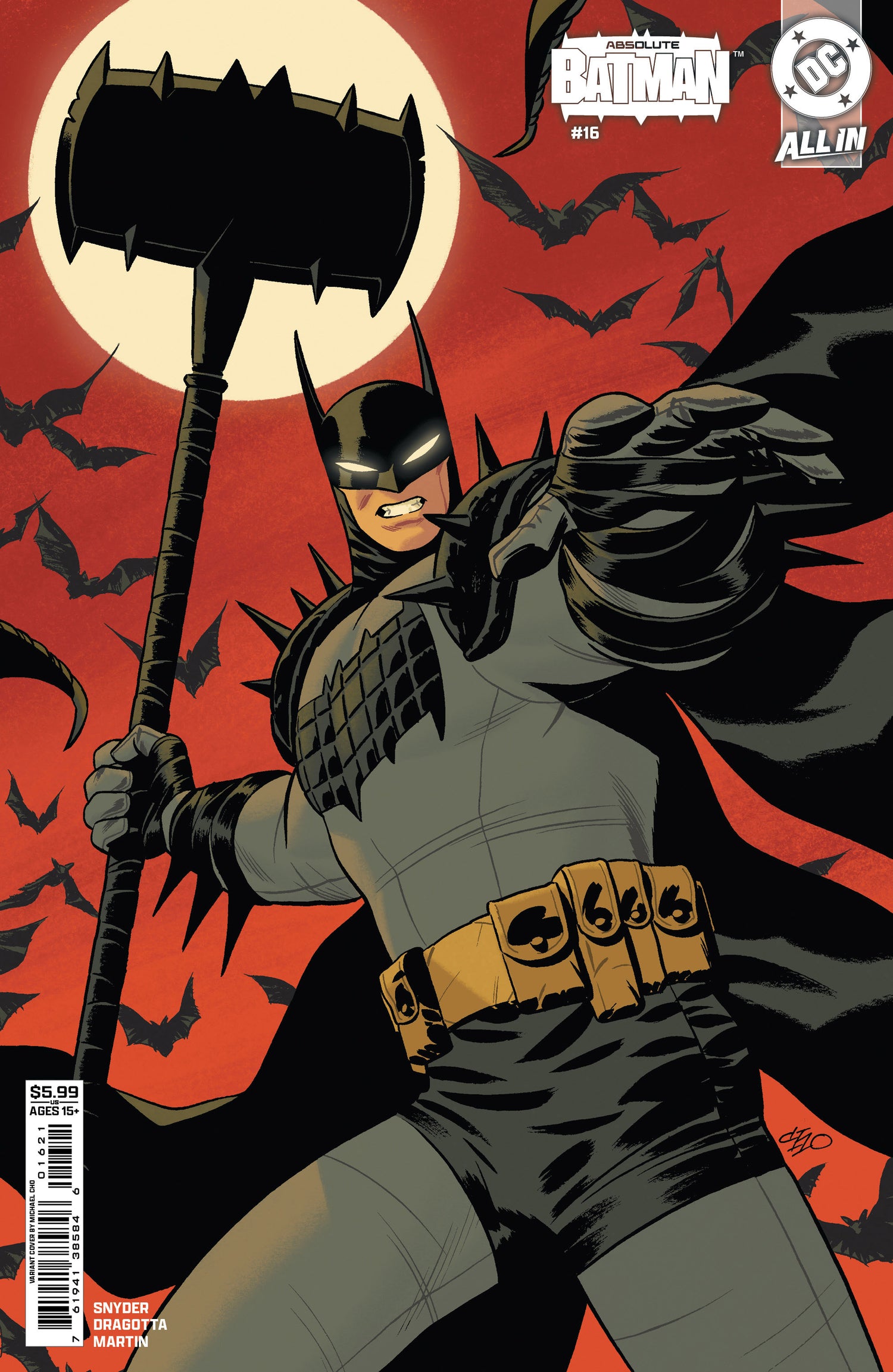 Absolute Batman #16 B Michael Cho Variant (01/28/2026) Dc - Golden Apple Comics