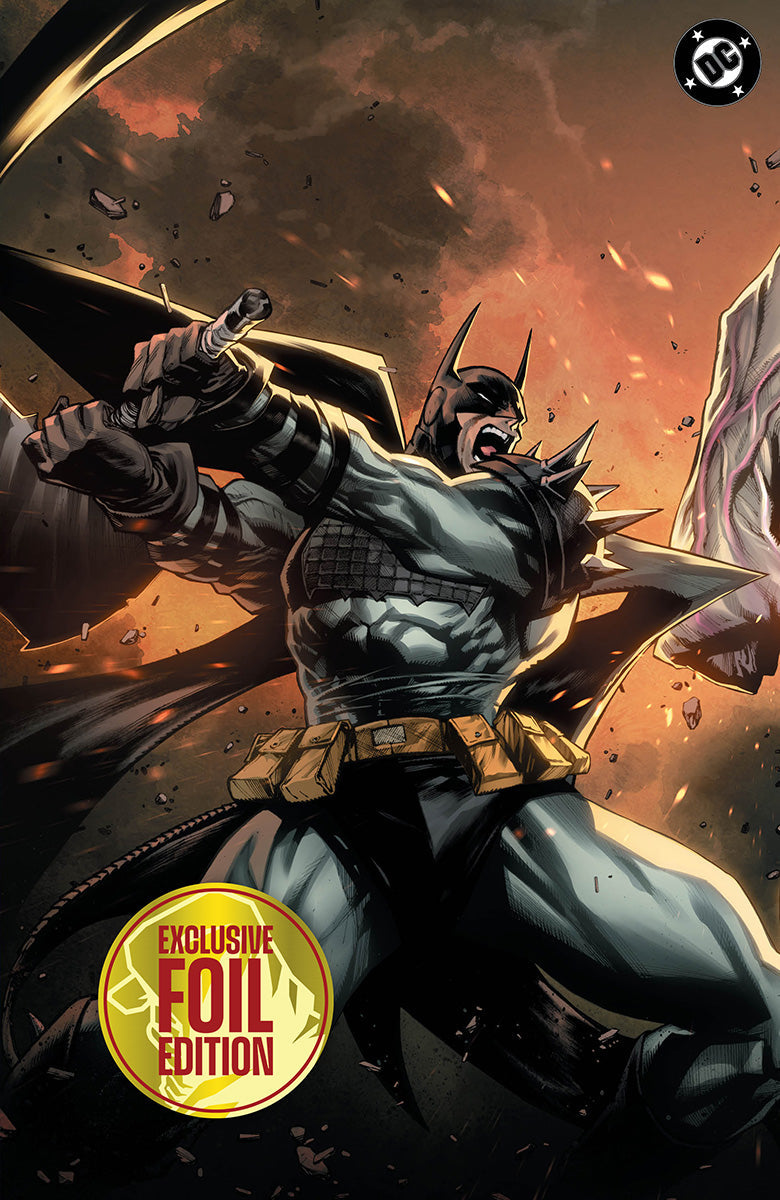 [FOIL] ABSOLUTE BATMAN #25 CONNECTING COVER A STEPHEN SEGOVIA EXCLUSIVE VIRGIN VAR (10/28/2026) - Golden Apple Comics