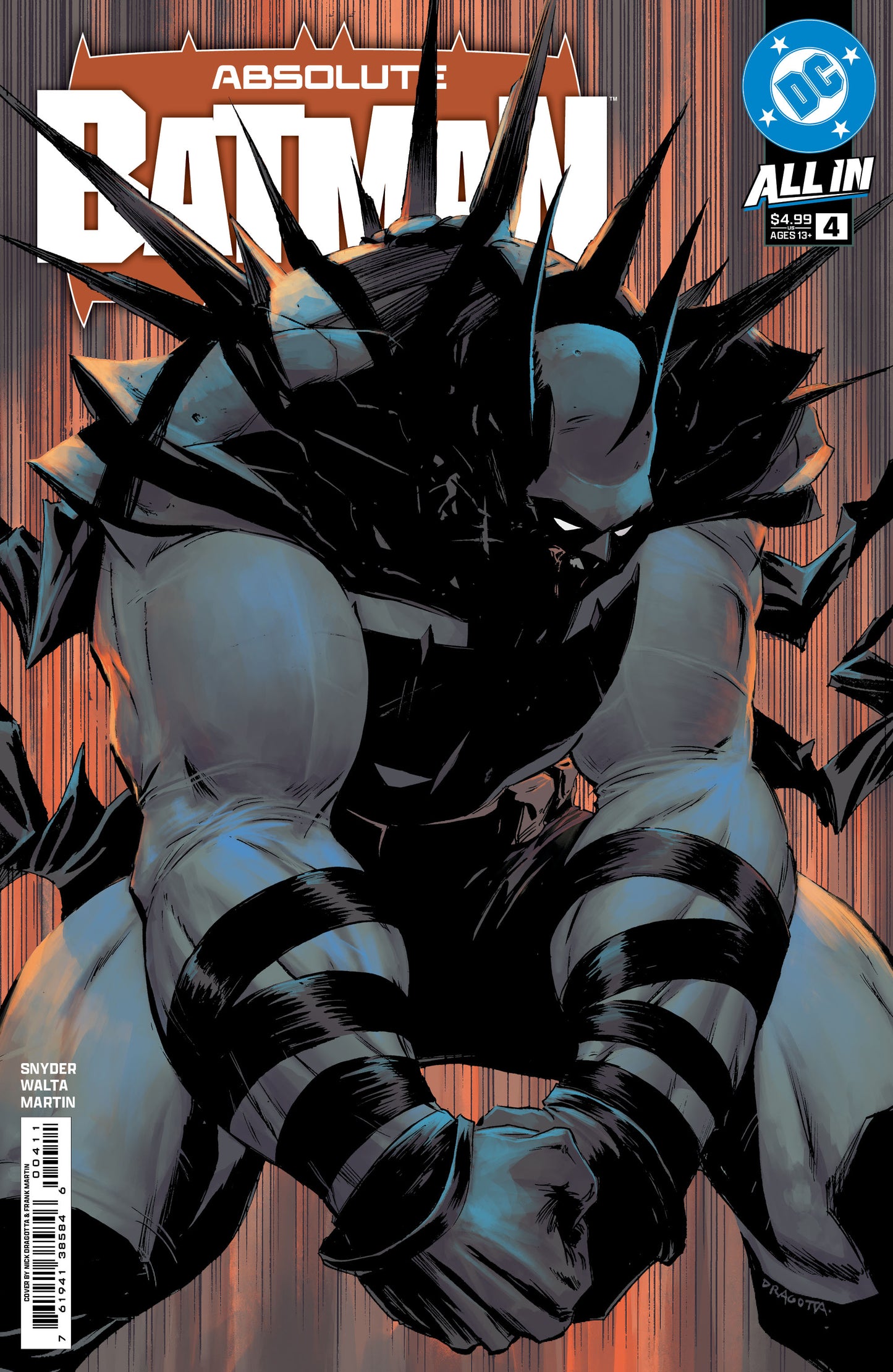 Absolute Batman #4 A Nick Dragotta Scott Snyder (01/08/2025) Dc