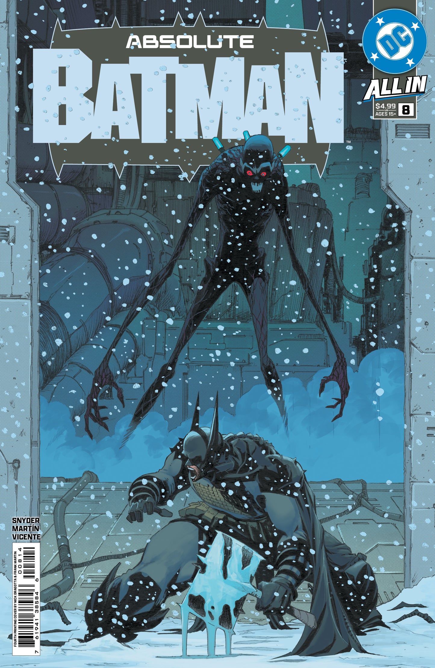 Absolute Batman #8 4th Print Nick Dragotta Variant (04/22/2026) Dc - Golden Apple Comics