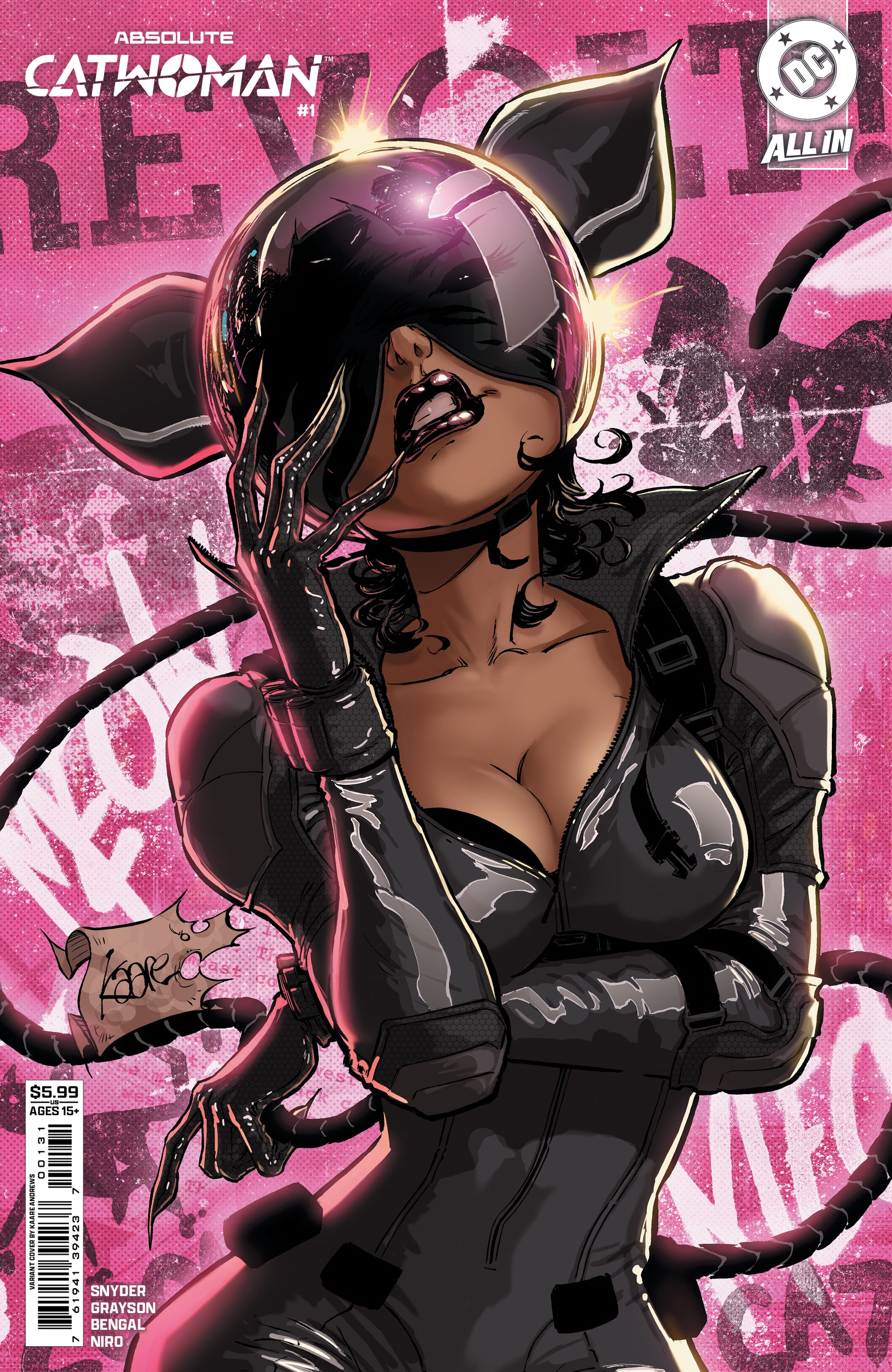 Absolute Catwoman #1 (Of 6) C Kaare Andrews Variant (06/10/2026) Dc - Golden Apple Comics