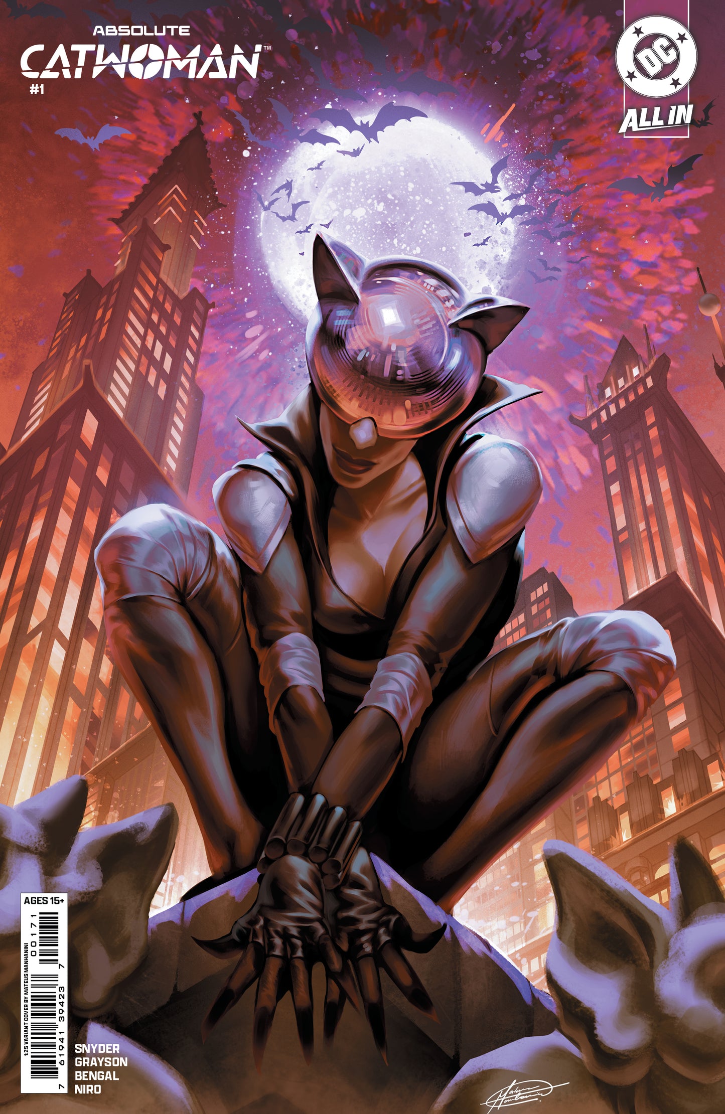 Absolute Catwoman #1 (Of 6) H 1:25 Mateus Manhanini Variant (06/10/2026) Dc - Golden Apple Comics