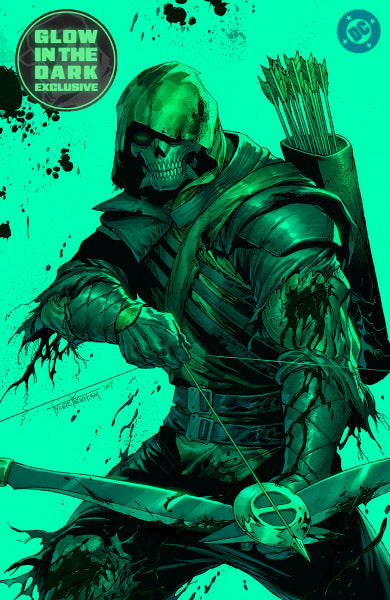 [GLOW IN THE DARK] ABSOLUTE GREEN ARROW #1 TYLER KIRKHAM CONVENTION EXCLUSIVE VIRGIN VAR (07/29/2026) - Golden Apple Comics