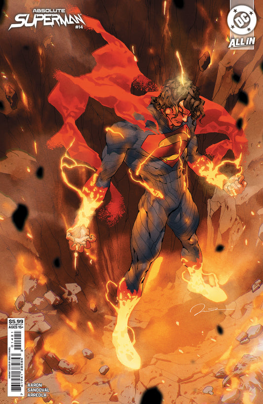 Absolute Superman #14 B Gerald Parel Variant (12/24/2025) Dc