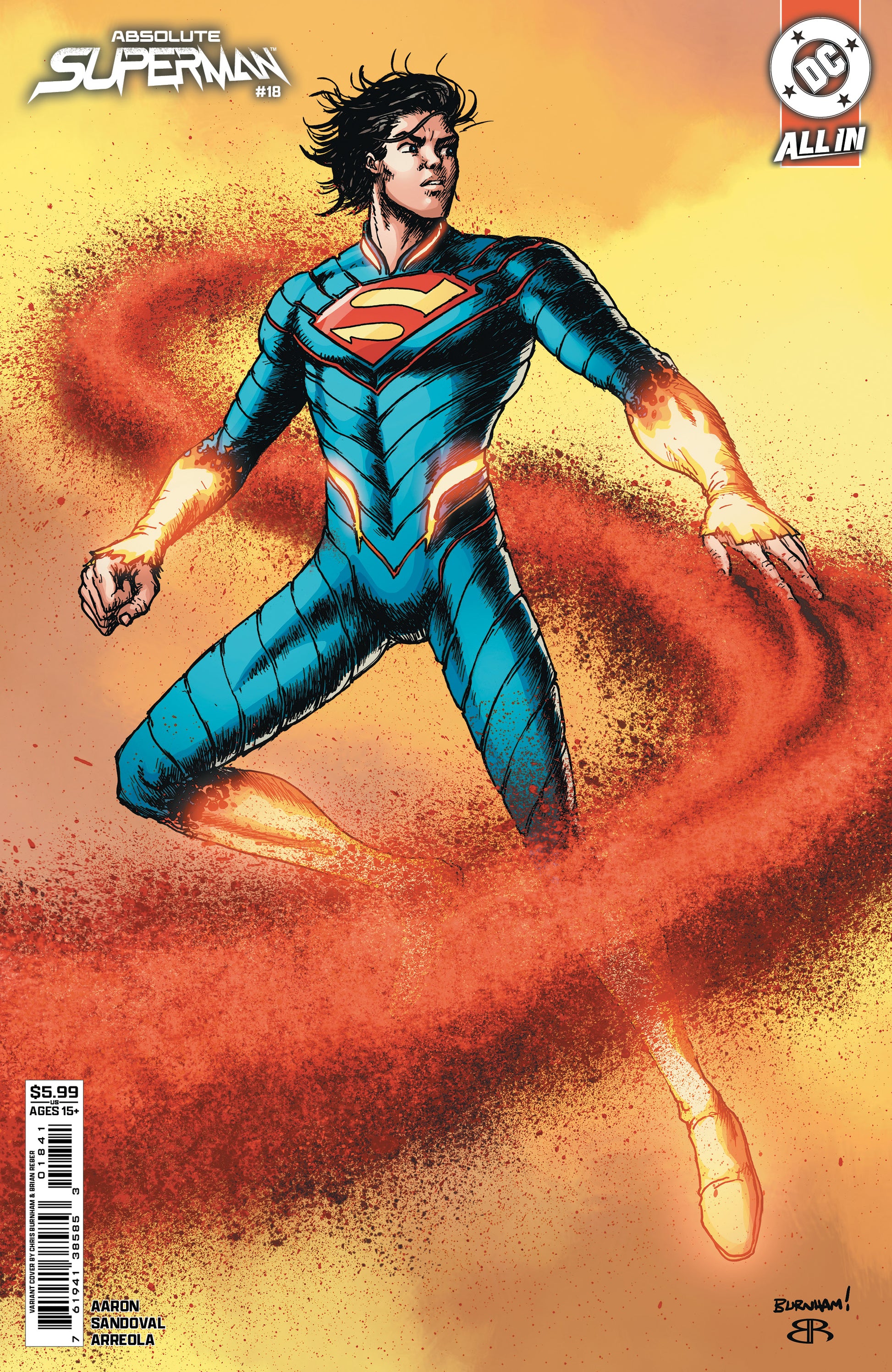 Absolute Superman #18 D Chris Burnham Variant (04/01/2026) Dc - Golden Apple Comics