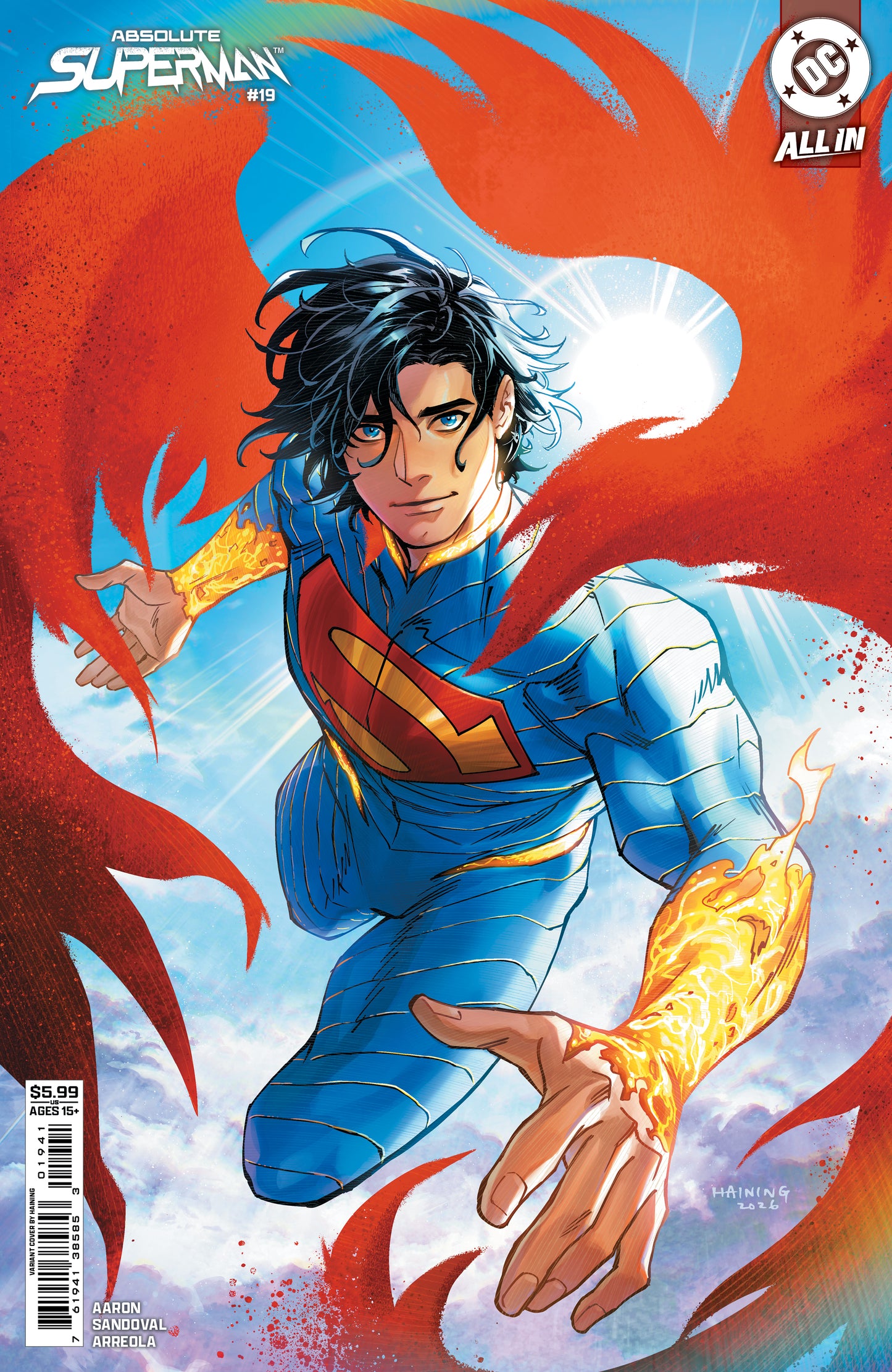 Absolute Superman #19 D Haining Variant (05/06/2026) Dc - Golden Apple Comics